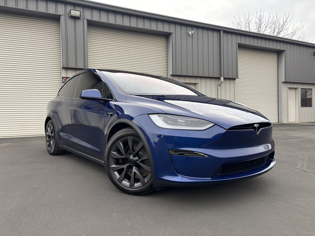 Used 2024 Tesla Model X Long Range with VIN 7SAXCAE54RF434634 for sale in Fresno, CA