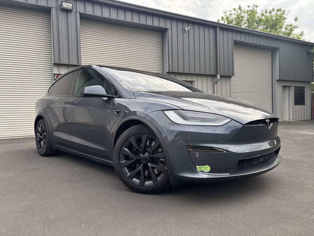 Used 2022 Tesla Model X Plaid with VIN 7SAXCBE61NF349761 for sale in Fresno, CA