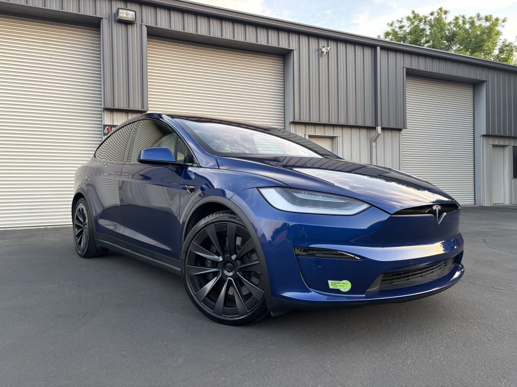Used 2023 Tesla Model X Long Range with VIN 7SAXCBE51PF379966 for sale in Fresno, CA