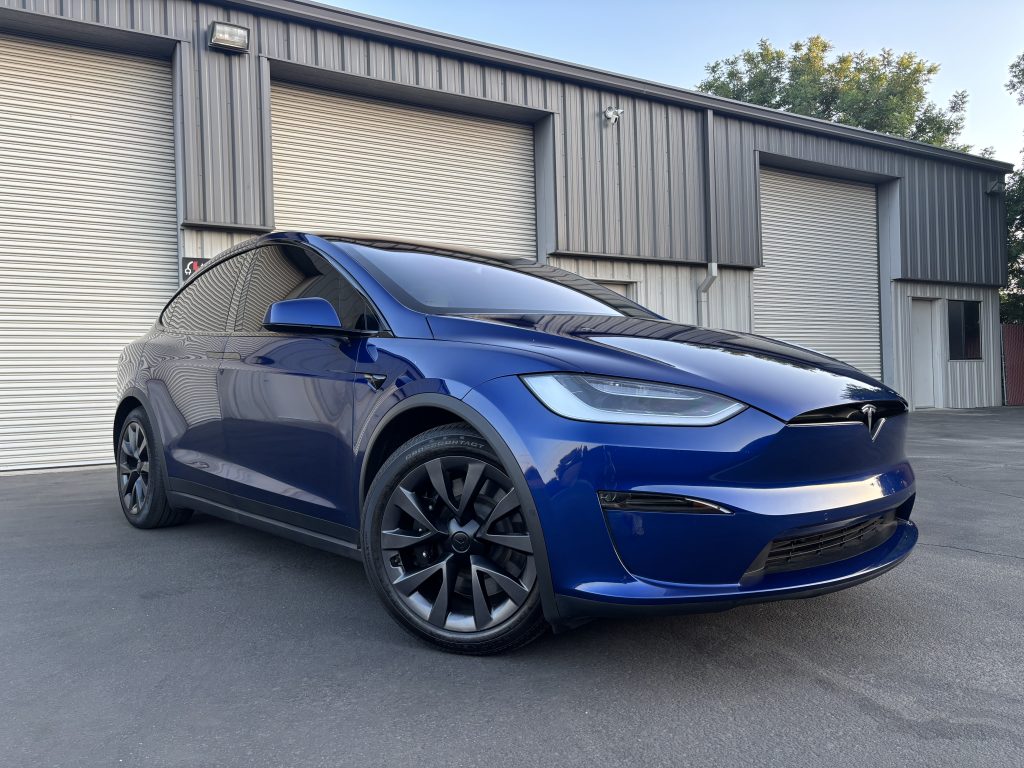 Used 2022 Tesla Model X Plaid with VIN 7SAXCBE63NF356288 for sale in Fresno, CA