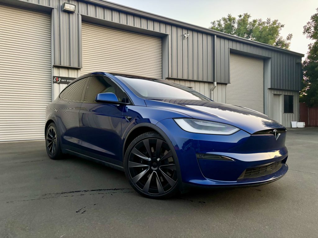 Used 2023 Tesla Model X Long Range with VIN 7SAXCAE58PF391770 for sale in Fresno, CA