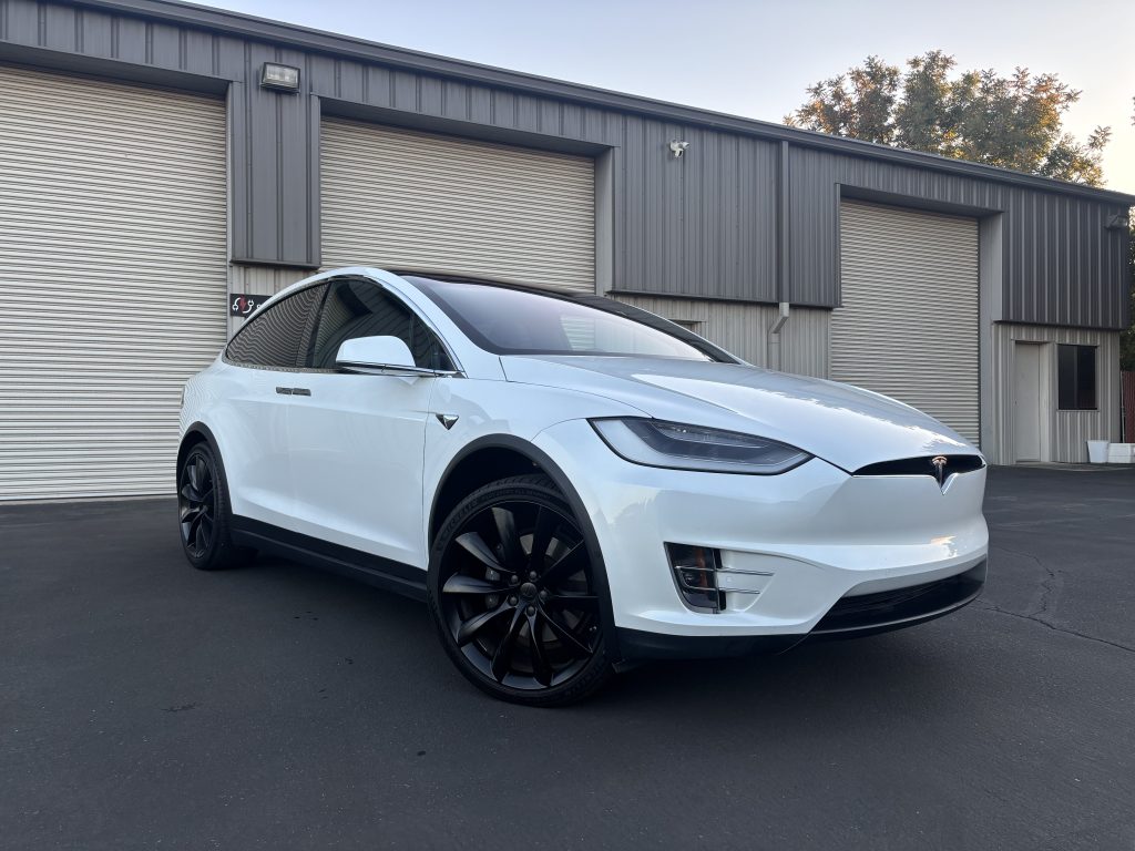 Used 2021 Tesla Model X Long Range Plus with VIN 5YJXCBE25MF324953 for sale in Fresno, CA