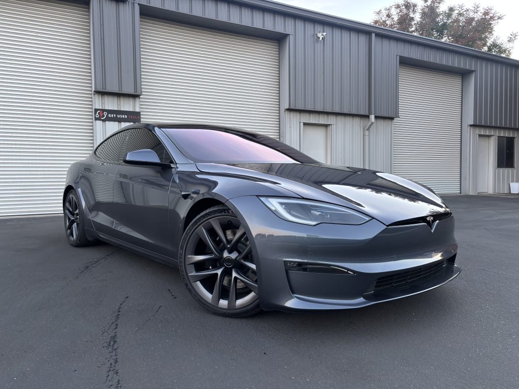 Used 2022 Tesla Model S Plaid with VIN 5YJSA1E63NF472436 for sale in Fresno, CA